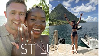 ST LUCIA VLOG WE GOT ENGAGED [upl. by Cummine95]