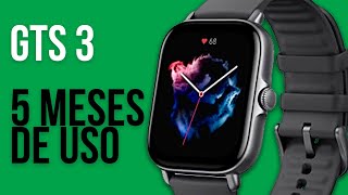 AMAZFIT GTS 3  5 MESES DE USO  Valeu a pena [upl. by Lothario]