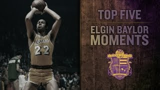 Lakers Nation Best Of Top 5 Elgin Baylor Moments In Lakers History [upl. by Maryellen790]