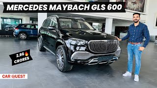 New Mercedes Benz GLS 600 Maybach most detailed Walkaround  Car Quest [upl. by Lsil]