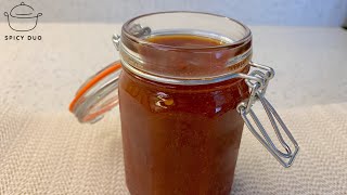 BBQ Sauce Recipe 😋 Homemade Barbecue Sauce [upl. by Juana]