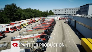 PANTHER Production in Leonding  Rosenbauer [upl. by Cohlette]