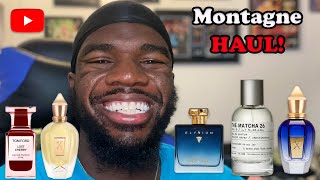 HUGE Montagne Perfumes HAUL [upl. by Fiona]