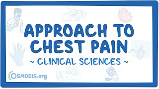 Approach to chest pain Clinical sciences [upl. by Lael3]