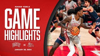 UNLV vs Fresno State Mens Basketball Highlights  202324 Season [upl. by Newel]