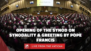 LIVE  Synod on Synodality Opening of the Assembly with Pope Francis  October 4th 2023 [upl. by Devina]