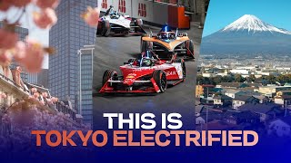 Artistry meets ADRENALINE at the Tokyo EPrix ⚡️  Formula E [upl. by Annoynek912]