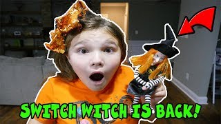 Halloween Switch Witch Indoor Scavenger Hunt Halloween Elf On The Shelf Is Back [upl. by Eekcaj470]