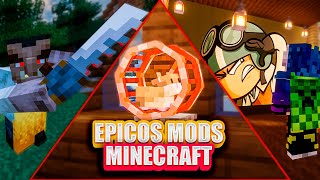 12 INDISPENSABLES MODS para MINECRAFT 1201🤯 [upl. by Ardnosal]