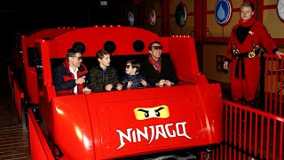 LEGO NINJAGO The Ride Full Ride POV Legoland California 4K [upl. by Ibson]