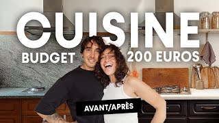 RELOOKER UNE CUISINE POUR 200€ [upl. by Ardnwahs232]