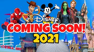 Top 10 New Disney Rides amp Attractions Coming in 2021  Disney World amp Disneyland [upl. by Stephanie671]