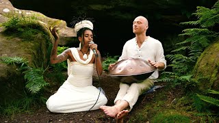 Starseeds 1111 Hz  1 hour handpan music  Malte Marten amp Chantress Seba [upl. by Zerep472]