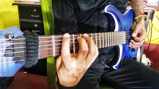 I Wrote New metal riff  RINTU useheadphonesforbettersoundquality guitar music [upl. by Westfahl]