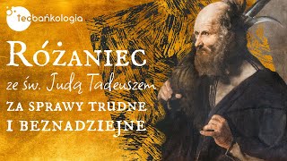 Różaniec Teobańkologia ze św Judą Tadeuszem za sprawy trudne i beznadziejne 2810 Piątek [upl. by Eldwun]