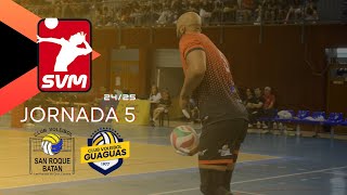 VOLEIBOL  CV San Roque VS CV Guaguas [upl. by Anala]