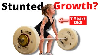 Should Children Lift Weights DOES IT STUNT GROWTH [upl. by Ical]