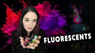 Fluorescent Paints How to use them [upl. by Red]