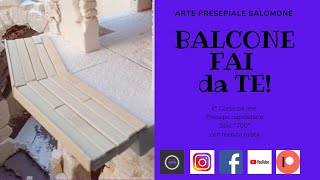 Balcone per PRESEPE FAI da TE Arte Presepiale Salomone  Patreon Black Magic Knight  ApS [upl. by Kirimia325]