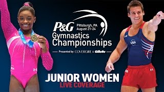 2014 PampG Gymnastics Championships  Jr Women  Day 2 [upl. by Jezrdna]