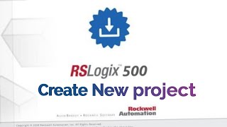 Rslogix 500  Create new project in RSLogix 500 RSLogix Micro  Download project amp online Hindi [upl. by Brant]