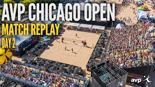 BauerJ Rice vs FerchShaw  2024 AVP Chicago Open  Saturday  Court 1 [upl. by Ardyce979]