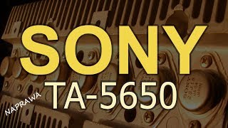 Sony TA5650 Reduktor Szumu 189 [upl. by Aroel616]