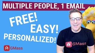 How to Send Email to Multiple People Free in Gmail 4 Options [upl. by Eeresed]