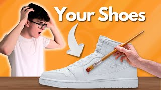 How to customize YOUR SHOES as a Complete Beginner [upl. by Colp]