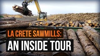 La Crete Sawmills How lumber products are made [upl. by Sello]