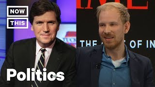 Tucker Carlson Blows Up at Rutger Bregman in Unaired Fox News Interview  NowThis [upl. by Nomzzaj512]