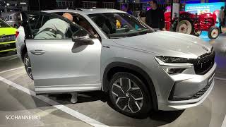 2024 New Skoda Kodiaq Sportline Interior And Exerior Auto Zurich 2023 [upl. by Azil]