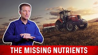 The Missing Nutrients Explained by Dr Berg [upl. by Koffler]