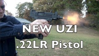 New UZI 22LR Pistol Shooting Review [upl. by Notak275]