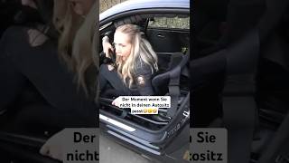 Der Moment wenn Sie nicht in deinen Autositz passt😭🤣 [upl. by Eilram]