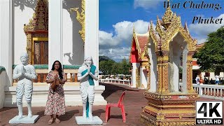 Wat Chalong Temple Phuket  Full Tour Official Name  Chaithararam Temple thailand deeptiravi 🇹🇭 [upl. by Ilhsa]