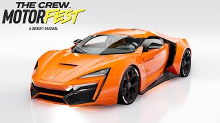 The Crew Motorfest W Motors Lykan Hypersport Customisation amp Pro Settings [upl. by Kavita]