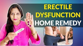 Erectile Dysfunction Home Remedy  How To Cure Erectile Dysfunction Naturally [upl. by Ssilem33]