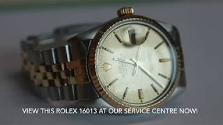 How to service and restore a Rolex 16013 [upl. by Mauchi]