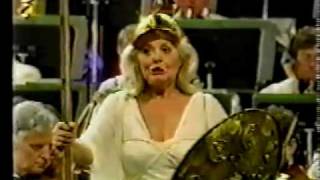 GWYNETH JONES SINGS quotRULE BRITANNIAquot LAST NIGHT OF THE PROMS 1991 [upl. by Sugden340]