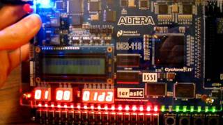 mpeg audio decoding in hardware de2115 fpga [upl. by Nnov]