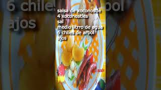 salsa de xoconostle 2 recetas cocinando cooking [upl. by Enaed]