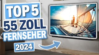 Beste 55 ZOLL FERNSEHER im Vergleich  Top 5 55 Zoll Fernseher 2024 [upl. by Aneis]