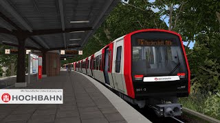 Train Simulator  UBahn Hamburg U1  Preview [upl. by Alemac460]