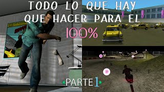 GTA Vice City  Todo lo Necesario para Completar el 100 parte 1 [upl. by Lindly971]