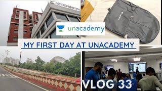 My first day of offline class at Unacademy 📍  Vlog 33 [upl. by Jenica523]