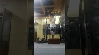 Weighted pull ups 20kg 3 reps 4 sets [upl. by Audris703]