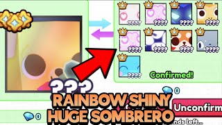 Pet Simulator 99  INSANE Offers on 11 Rainbow Shiny Sombrero [upl. by Sabir]