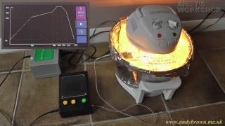 Open source halogen oven PID reflow controller [upl. by Ayekram984]