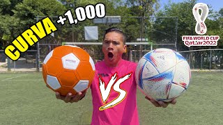 BALON con MÁS EFECTO del MUNDO vs BALON del MUNDIAL AL RIHLA 2022 ¿Cuál es el mejor 🤔⚽️ [upl. by Samaria289]